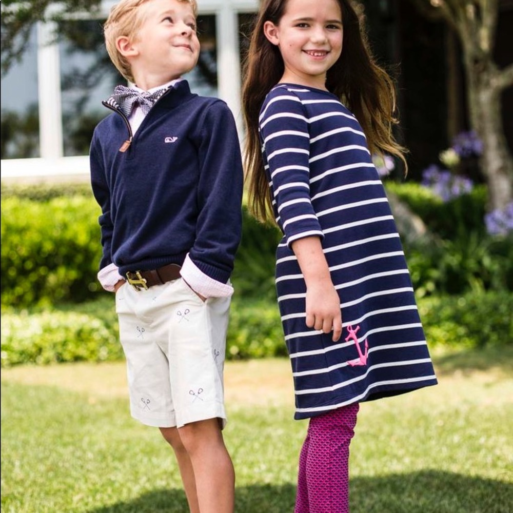 vineyard vines striped dress